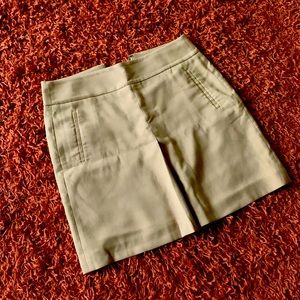 Beige flare mini-skirt for casual wear